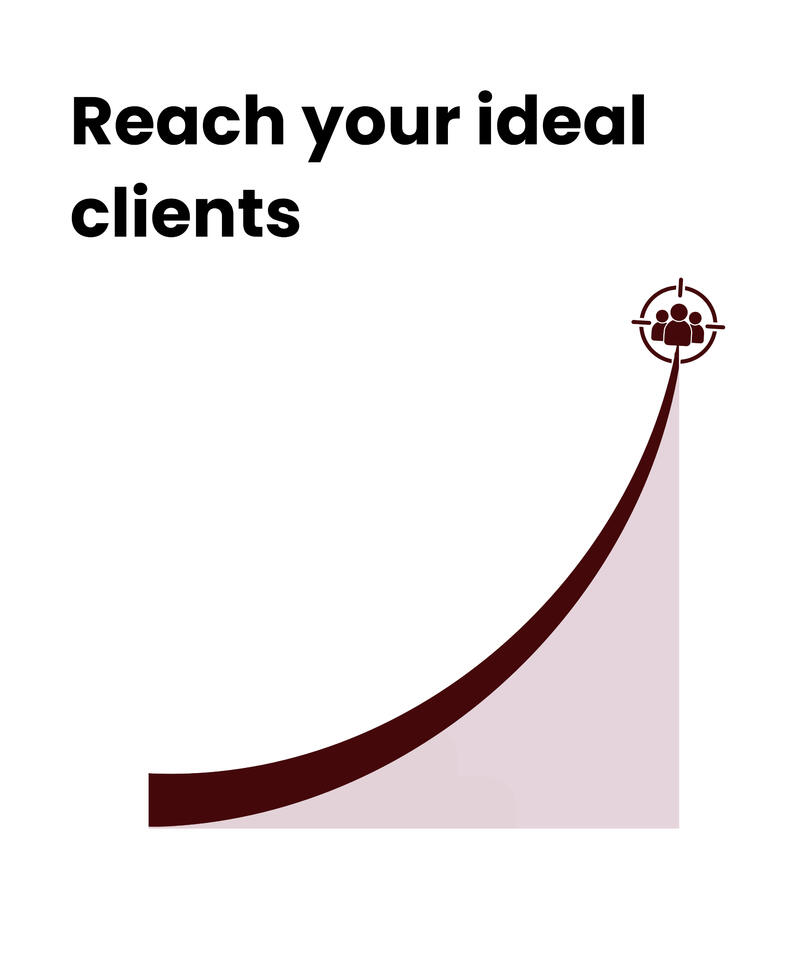 Reach your ideal clients Reach your ideal clients